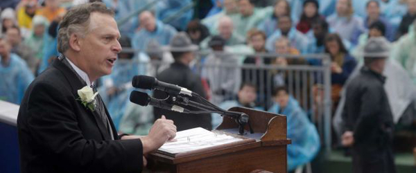 Terry McAuliffe Becomes the 72nd Governor of Virginia